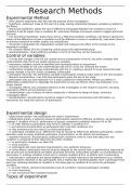 AQAA level psychology paper 2 complete notes set