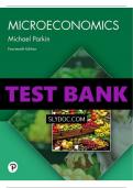 Test Bank for Microeconomics, 14th edition Michael Parkin