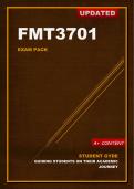 FMT3701 Exam Pack 2024 (Updated)