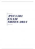 PYC1501 EXAM NOTES 2024