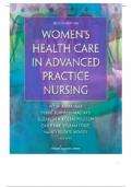 Women’s Health Care in Advanced Practice Nursing2 nd Edition Testbank (C H A P T E R = 1 - 4 6) 2024 FINAL UPDATE PASS A+