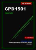 CPD1501 Revised Exam Pack (2024)
