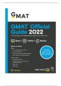 GMAT™ Official Guide 2022 With complete solution