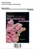 Test Bank for Talaro's Foundations in Microbiology, 12th Edition by Barry Chess | 9781265739362