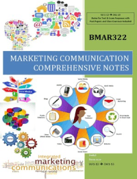 BMAR 322 - COMPREHENSIVE NOTES - MARKETING COMMUNICATIONS