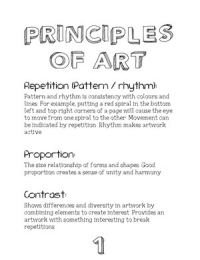 Principles of Art