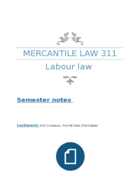 Labour law 311