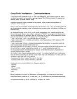 Comp Tia A+ Hoofdstuk 1 - Computerhardware