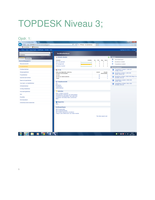 Topdesk Servicedesk Niveau 3 - ROC Horizon College - Antwoorden