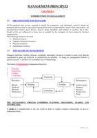 MNG2601 General Management - Study Notes