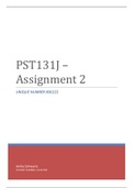 PST131J - Assignment 2