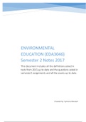 Environmental education EDA3046