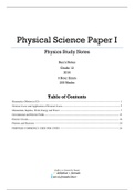 IEB Grade 12 Physics Summaries