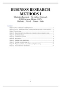 Business Research Methods I - Quantitative - Book Summary