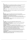 Sociology: A-Down-To-Earth Approach CH. 1-4 (Alphabetized)