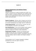 Software Engineering:- (Software Maintenance and Software Project Management)