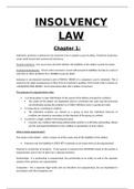 Mercantile Law - Insolvency Law (2nd Semester)