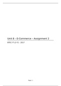 Unit 8 - e-Commerce  - P3, M2