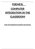 FDEME3L - Computer Intergration in the classroom