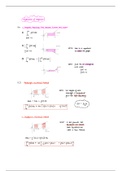Integral Calculus Summary 2
