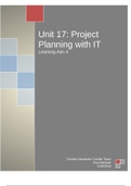 Unit 17 - Project Planning with IT LO4