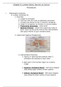 Lumbar Spine, Sacrum, and Coccyx