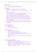 Matric History Notes Paper 2 IEB