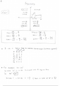 Trigonometry summary for grade 11-12 with solutions