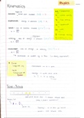 Physical Science Physics and Chem Notes