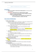 CM1009_Communication as Social Force Lecture Note + Article Summaries