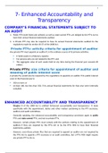 Audit, Independent Review, Audit Committees and the Company Secretary 