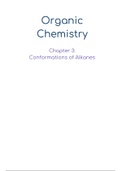 Organic Chemistry - Ch 3: Conformation of Alkanes