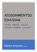EDA3046 ASSGN 2 SEMS 2