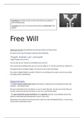 Philosophy of free will
