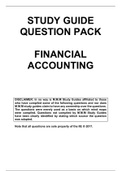 Question Pack Financial Accounting