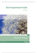 basic principles of programming textbook