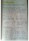 Organic chemistry summary H 2, 4 t/m 8, 10, 11