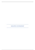 Macro-economie samenvatting (vak macro- en internationale economie)