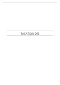 Tax 298