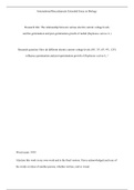 Extended Essay in Biology HL (29/34; final grade A)