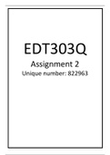 EDT303Q Assignment 2 