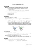 Biology Notes: DNA Structure and Replication