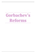 History: Gorbachev's Reforms (IEB)