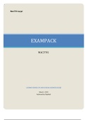 Mac3701 exampack plus additional questions