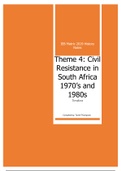 Civil Resistance in SA Timeline