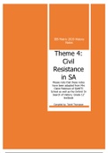 Civil Resistance in SA 