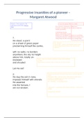 English Matric poetry - Progressive insanities of a pioneer