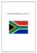 Constitutional Law  271 Full Year Notes
