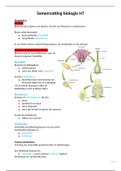 Biologie Havo-VWO 1 biologie voor jou. Samenvatting hoofdstuk 7: bloemen, planten en zaden paragraaf 1 t/m 6 + begrippenlijst