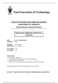 Past exam paper Analytical chemistry 2     2016